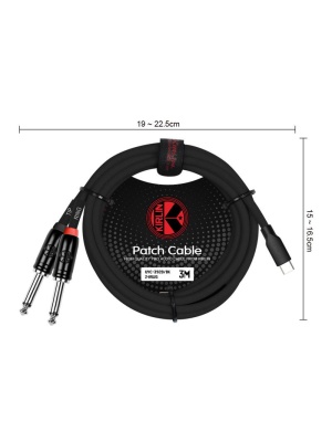 Kirlin UY-C-392B-06 - Cablu USB-C - Img3