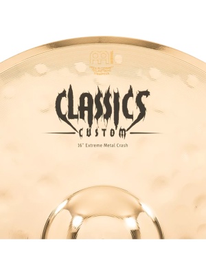 Meinl Classics Custom Extreme Metal 16" Crash CC16EMC-B - Img6