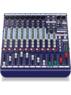 Midas DM12 – Mixer Analogic cu 12 Intrări pentru Aplicații Live și de Studio - Img1