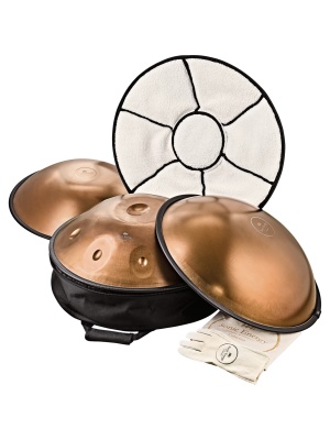 Sensory HPSTL110CU Handpan Stainless Steel, F Pygmy, 11 Notes, 440 Hz - Img3