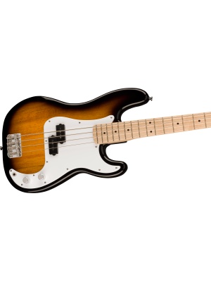 Squier Sonic Precision Bass, Maple Fingerboard, White Pickguard, 2-Color Sunburst - Img4