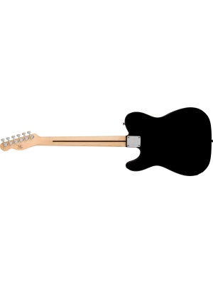 Squier Sonic Telecaster, Maple Fingerboard, White Pickguard, Black - Img2