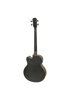 Aria FEB-F2M STBK – Chitară Bas Electro-Acustică Medium Scale Stained Black - Img3