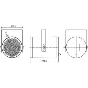 Boxa Proiector 70/100V SHOW CSP-220WP - Img2