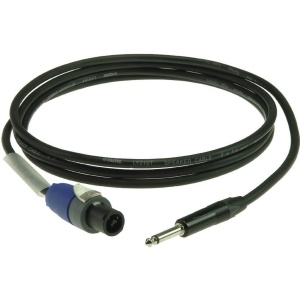 Cablu de Boxe 2 x 1.5 mm² Klotz - Neutrik SpeakOn - Jack 6,3 mm