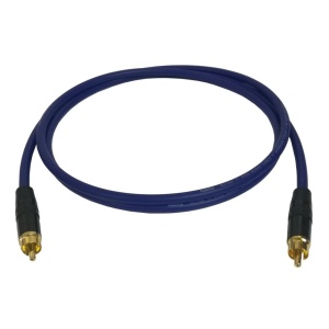 Cablu RCA - RCA Klotz AC104BL - Conectori Rean