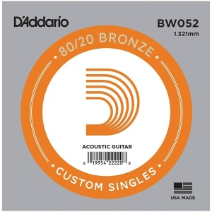 Coarda Individuala chitara Acustica Bronze D'addario BW052