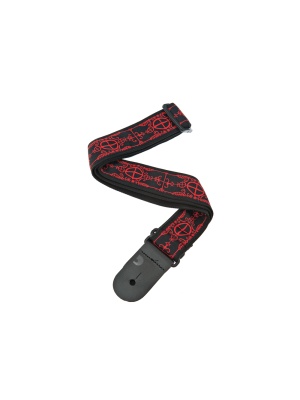 D’Addario 50A12 Woven Guitar Strap Voodoo