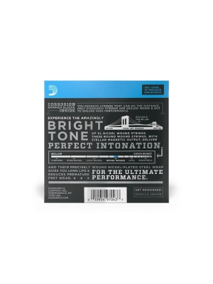 D'Addario EXL140-8 – Set de Corzi pentru Chitară Electrică 8 Corzi, Light Top / Heavy Bottom, 10-74 - Img3