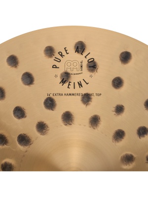 Meinl PA14EHH Pure Alloy 14” Extra Hammered Hihat - Img7