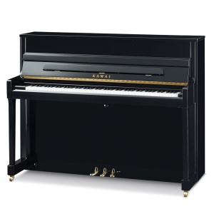 Pian Acustic Kawai K200 Ebony Polished