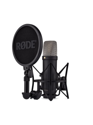 Rode NT1 5th Generation Black – Microfon de Studio cu Condensator și Conectivitate XLR & USB-C - Img1