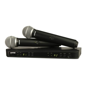 Sistem Cu Doua Microfoane Wireless Shure BLX288/PG58 - Img1
