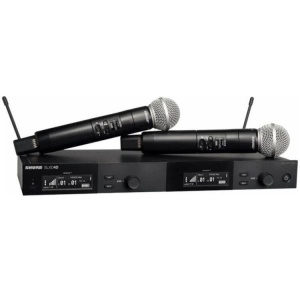 Sistem Wireless cu Doua Microfoane de mana Shure SLXD24DE/SM58 - Img2