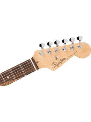 Squier DEBUT Stratocaster HSS, Laurel Fingerboard, White Pickguard (Dakota Red) - Img3
