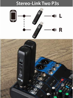 Xvive P3D – Receptor Audio Bluetooth Dual cu Conectori XLR - Img2