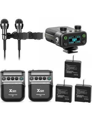 Xvive U5T2 – Sistem Wireless Dual pentru Video cu 2 Transmițătoare și Microfoane Lavalier - Img1