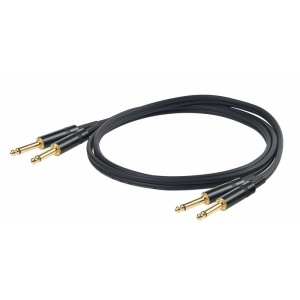 Cablu 2x Jack 6.3mm - 2x Jack 6.3mm Proel CHLP315LU15