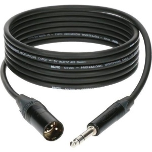 Cablu de Semnal Balansat Klotz MY206SW - Neutrik XLR Tata - Jack 6,3mm