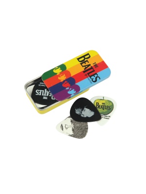 D’Addario Beatles Signature Guitar Pick Tins, 0,70 mm - 1CAB4-15BT2