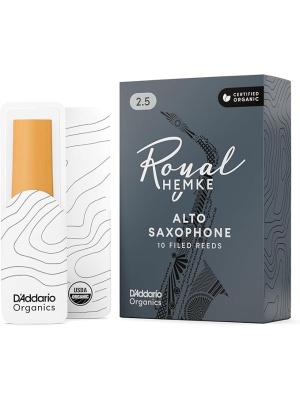D’Addario RHKP10ASX250 Hemke Alto Saxophone Reeds 2.5