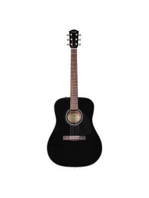 Fender CD-60 V3 WN Black + Case