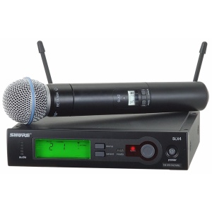 Microfon de Mana Wireless Shure SLX24/Beta58 - Img1