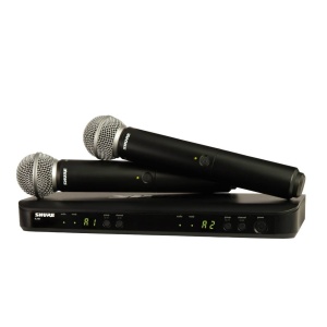 Sistem Cu Doua Microfoane Wireless Shure BLX288/SM58 - Img1