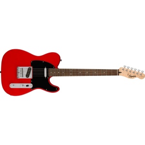 Squier Sonic Telecaster Torino Red – Chitară Electrică, Griff din Laurel, Pickguard Negru - Img1
