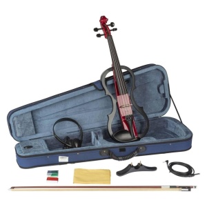 Vioara Electrica Vhienna E01VO44NT 4/4 + Set de Accesorii - Img2