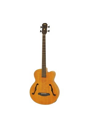 Aria FEB-F2M STBR – Chitară Bas Electro-Acustică Medium Scale Stained Brown - Img1
