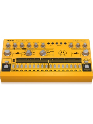 Behringer RD-6-AM – Mașină de Ritm Analogică Clasică cu 8 Sunete de Tobă și Secvențiator de 16 Pași - Img2