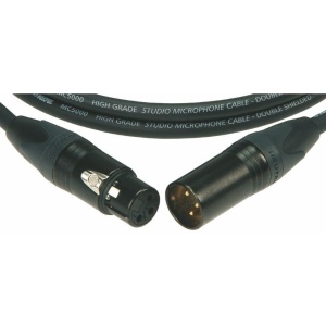 Cablu de Microfon / Semnal Balansat Klotz MC5000 - Neutrik XLR cu Pini Auriti - Img2