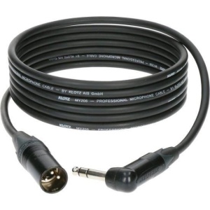 Cablu de Semnal Balansat Klotz MY206SW - Neutrik XLR Tata - Jack la 90°