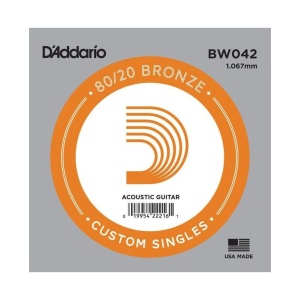 Coarda Individuala chitara Acustica Bronze D'addario BW042