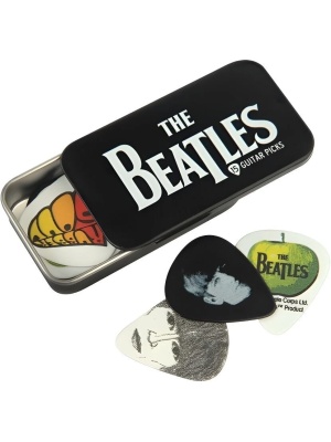 D’Addario Beatles Signature Guitar Pick Tins, 0,70 mm - 1CAB4-15BT1
