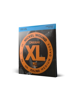 D’Addario EXL160 Nickel Wound Bass Medium 50-105 Long Scale