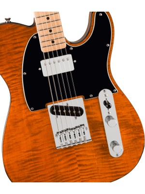 Squier Affinity Series Telecaster FMT SH, Maple Fingerboard, Black Pickguard, Mocha - Img3