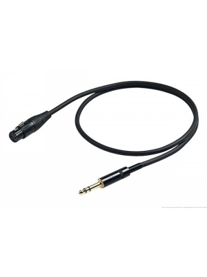 Cablu de Microfon / Semnal balansat Klotz MC2000 - Neutrik XLR Mama - Jack 6,3"