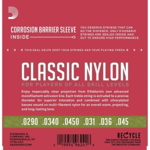 Corzi Chitara Clasica - Normal Tension - D'Addario EJ27N 1/2 Student - Img2
