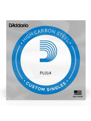 D’Addario PL014 Plain Steel Guitar Single String .014