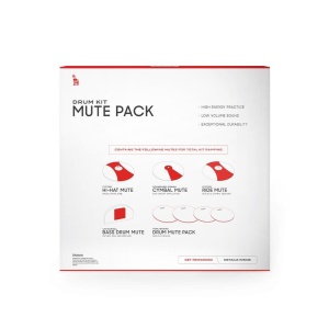 Evans SoundOff Drum Kit Mute Pack Rock Set - Img2