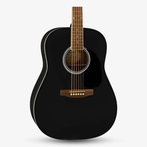 Fender FA-25 Dreadnought (Negru) - Img2