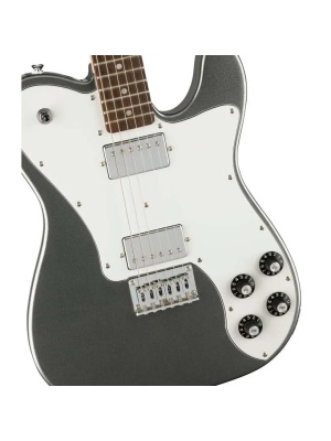 Fender Squier Affinity Series® Telecaster® Deluxe - în finisaj Charcoal Frost Metallic - Img3