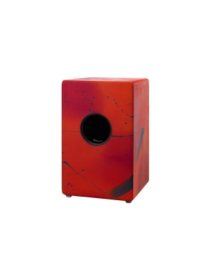 Cajon Pearl Primero Abstract Red - Img3