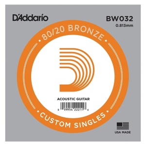 Coarda Individuala chitara Acustica Bronze D'addario BW032