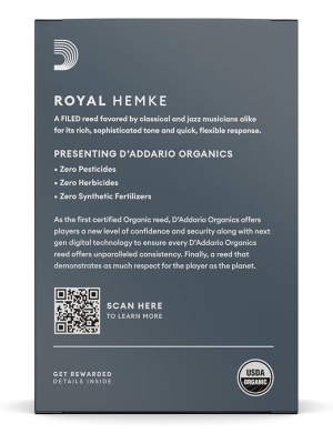D’Addario RHKP10ASX250 Hemke Alto Saxophone Reeds 2.5 - Img2