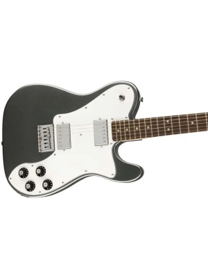 Fender Squier Affinity Series® Telecaster® Deluxe - în finisaj Charcoal Frost Metallic - Img4