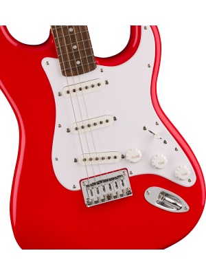 Fender Squier Sonic Stratocaster HT, Laurel Fingerboard, White Pickguard (Torino Red) - Img3