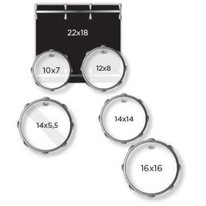 Set de Tobe Pearl Decade Maple DMP926S/C260 - Img2